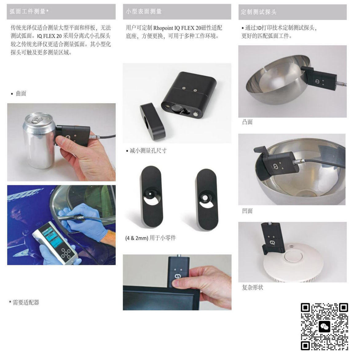 RHOPOINT IQ Flex 20 雾影光泽仪